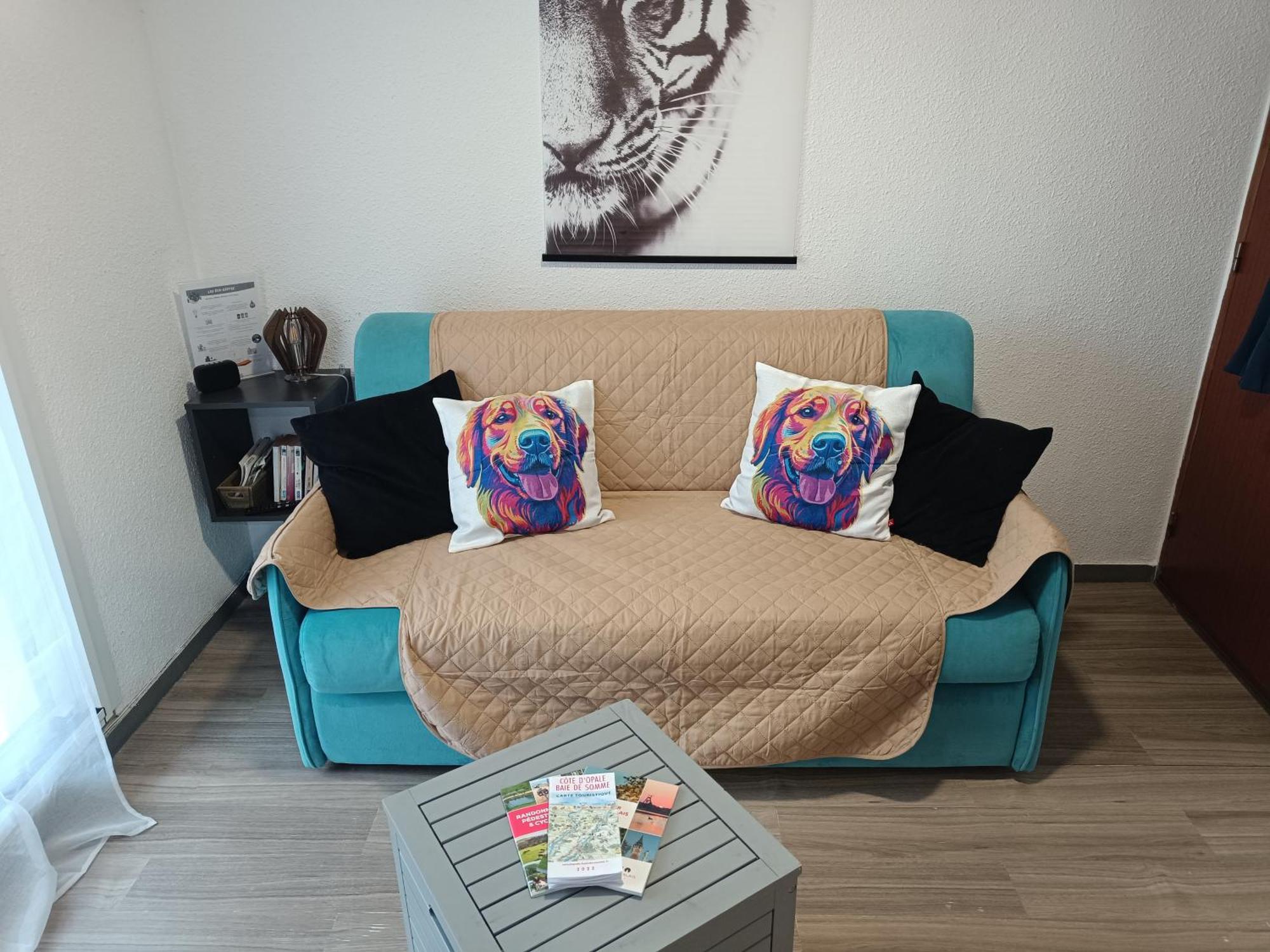 Chez Lilie, Studio Cosy Classe 2 Etoiles Plage De Stella Кюк Экстерьер фото